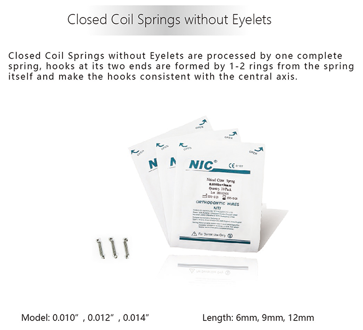 Nitinol Closed Spring